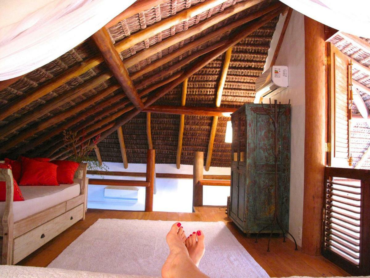 Jumpinbed - Bangalô na Praia do Espelho Bahia Caraiva Bagian luar foto